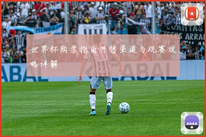世界杯购票指南开售渠道与观赛攻略详解